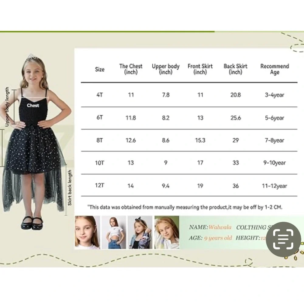 Girl’s Hi-Lo Tutu Dress
